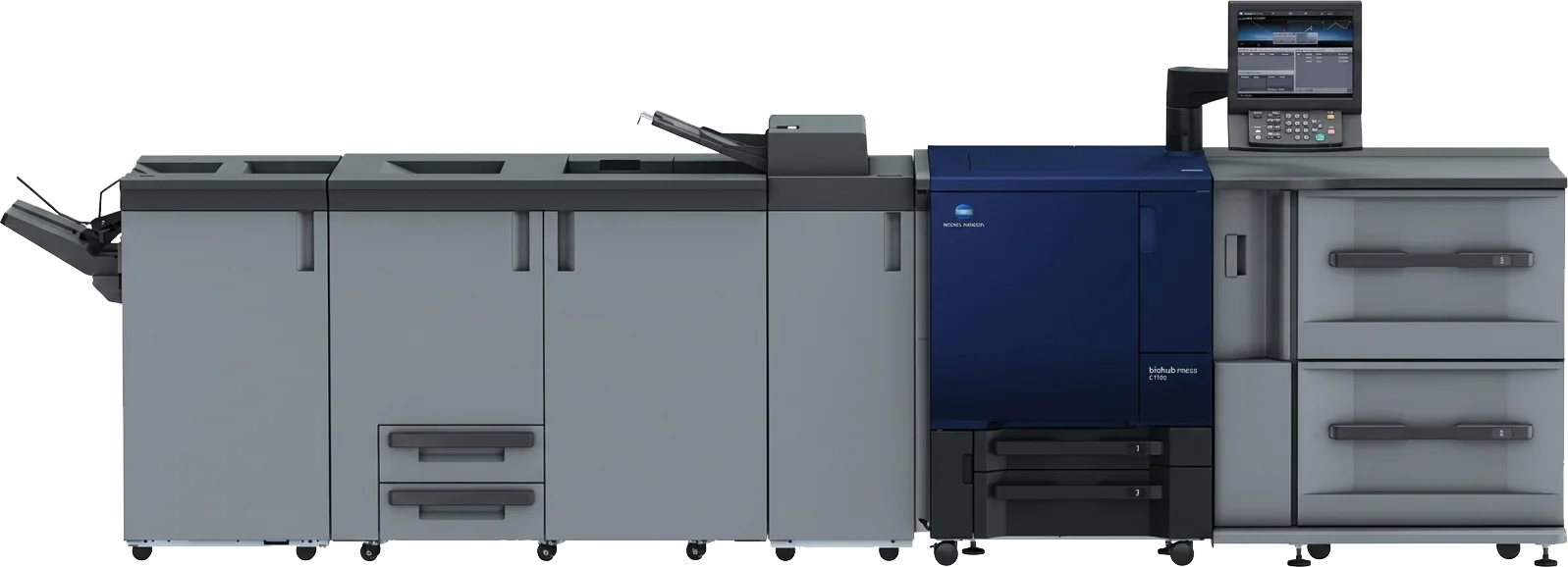 Konica Minolta C3080 digital printing press at Mindshare